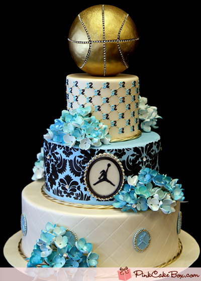 Girls Basketball Cake Ideas