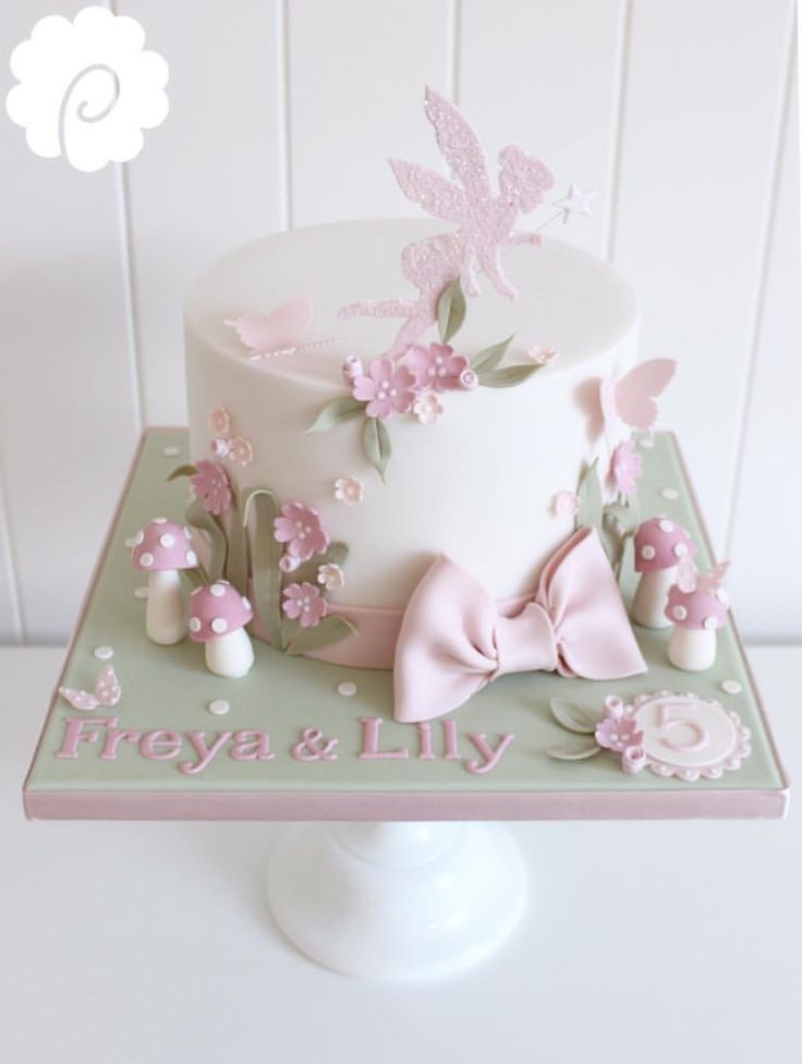 Girls Fairy Birthday Cake