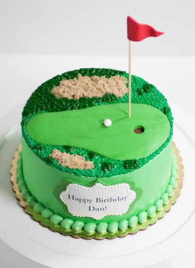 Golf Birthday Cake Decorations