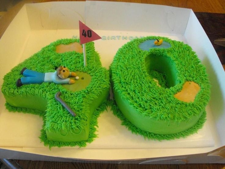 Golf Birthday Cake Ideas