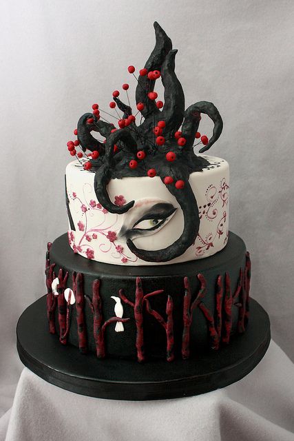 Gothic Wedding Cake