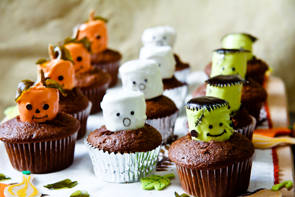 Halloween Cupcakes Marshmallow