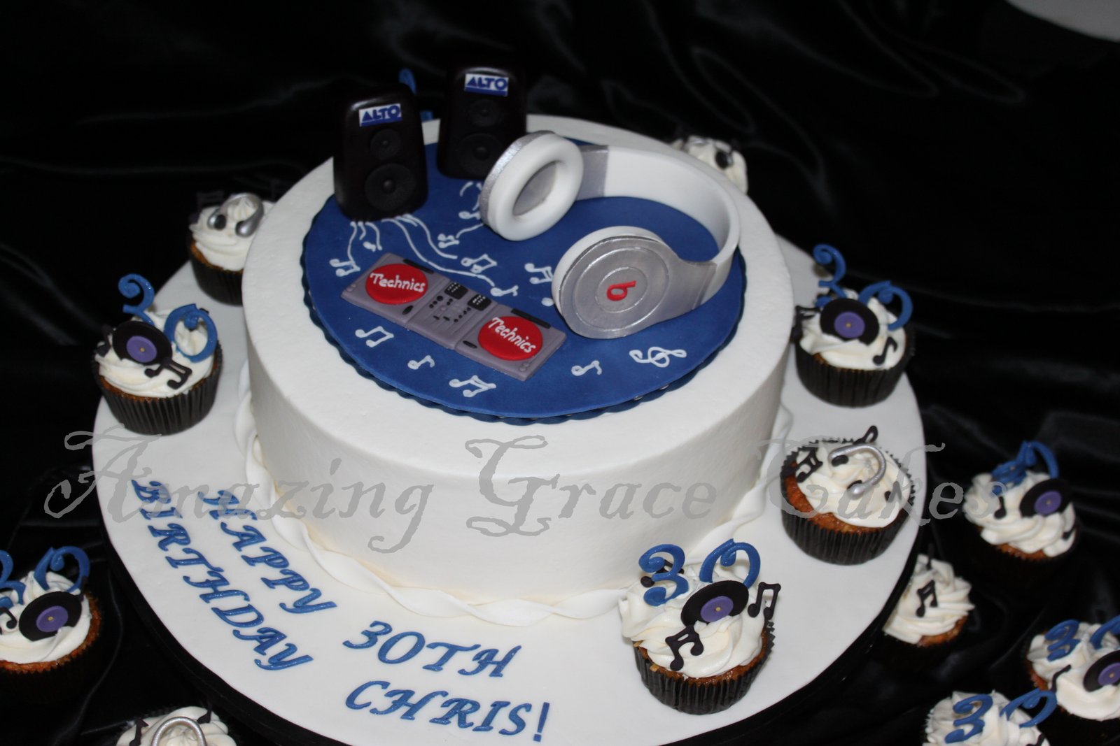 Happy Birthday DJ Cake