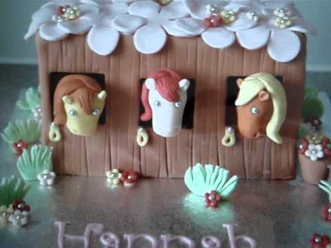 Horse Birthday Cake