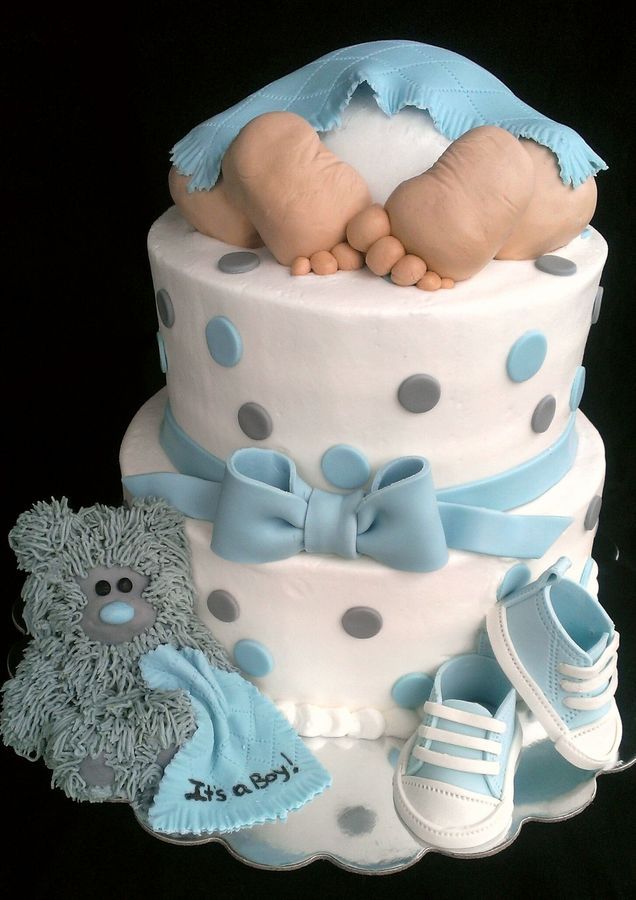 It's a Boy Baby Shower Cake