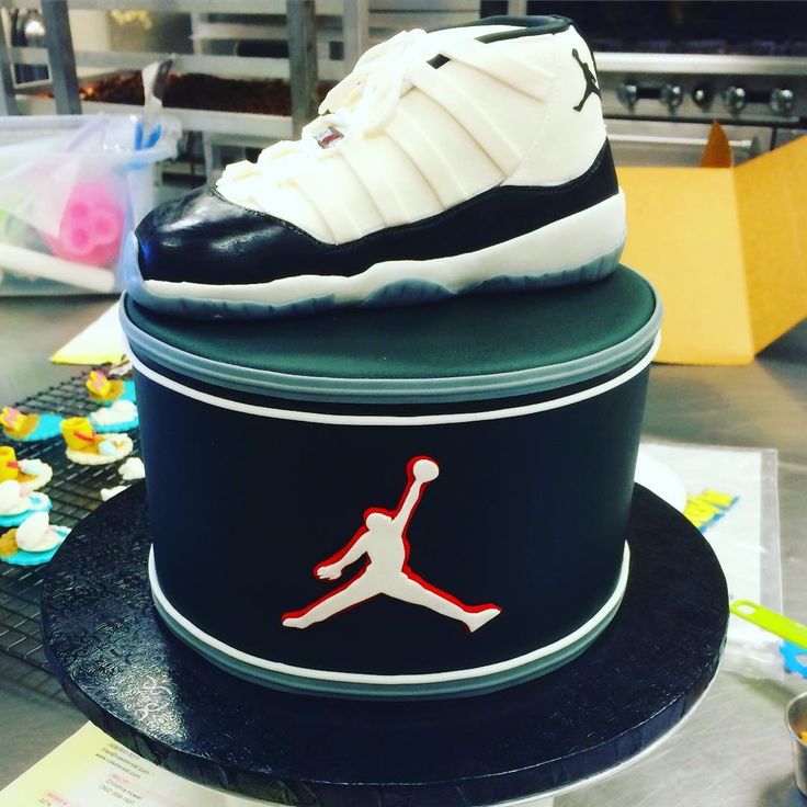 Jordan Birthday Cake Design
