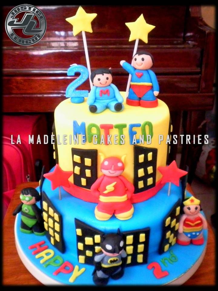 Justice League Cake