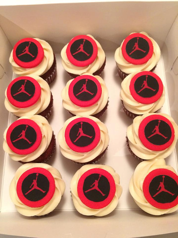 Michael Jordan Cupcake Toppers