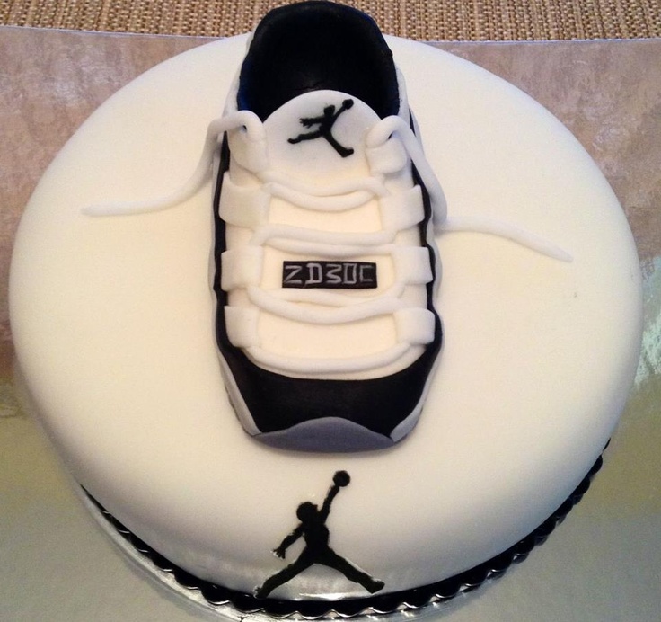 Michael Jordan Sneaker Cake