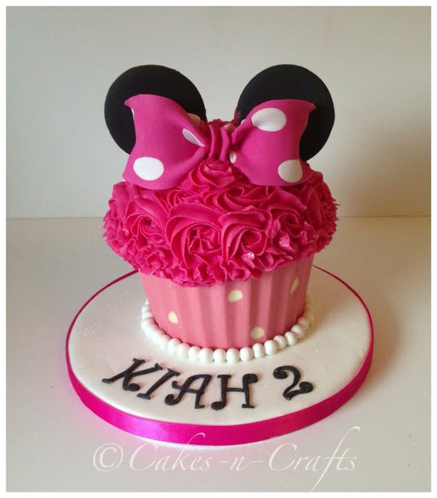 Minnie Mouse Large Cupcake Smash Cake