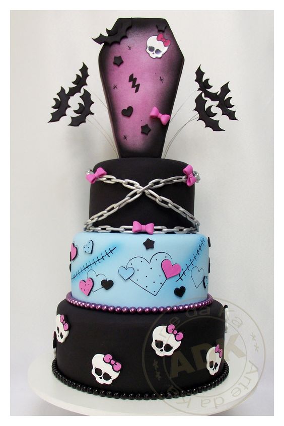 Monster High Birthday Cake Monster High Birthday Cake