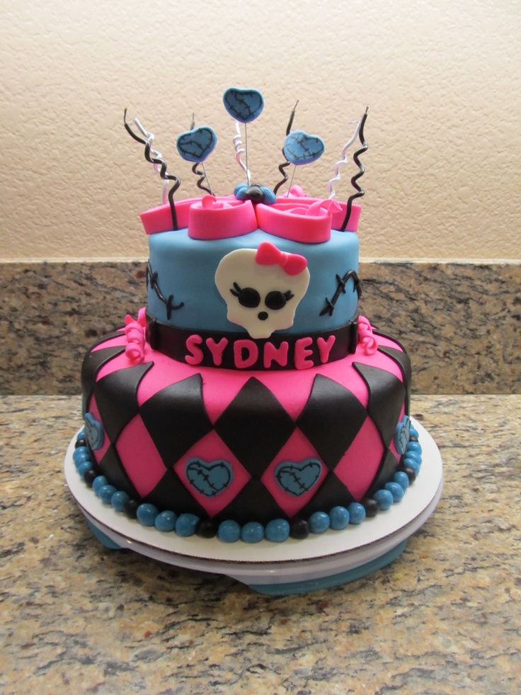 Monster High Cake Idea Monster High Cake Idea