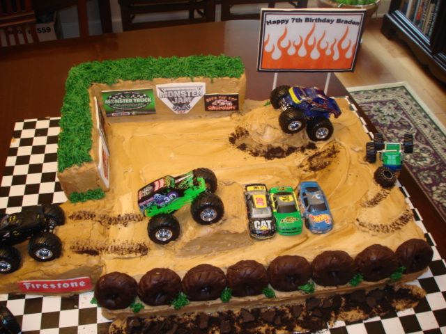 10 Photos of Monster Truck Cakes Pinterest 10 Photos of Monster Truck Cakes Pinterest