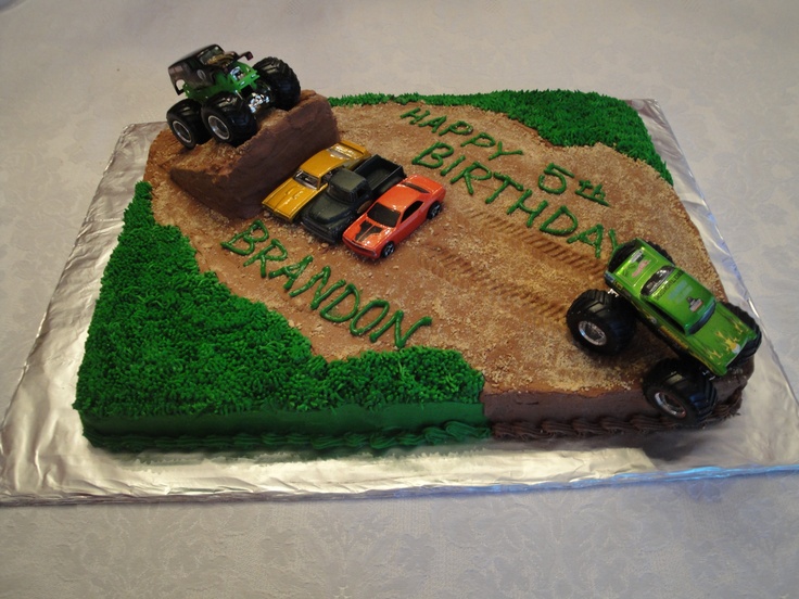 Monster Truck Cake