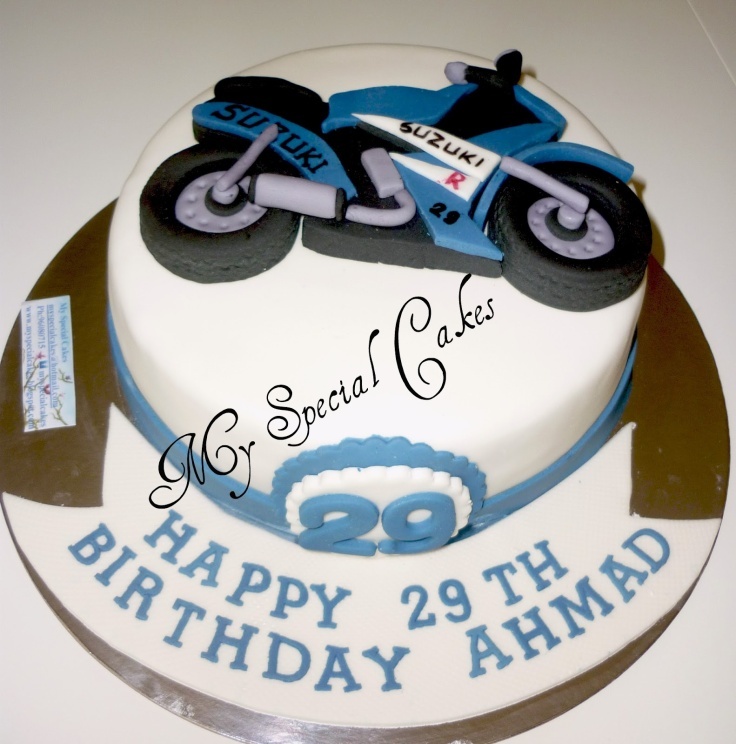 Motorbike Images for Birthday Cake