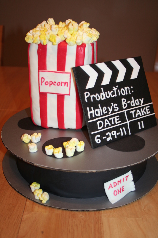 Movie Theme Cake Movie Theme Cake
