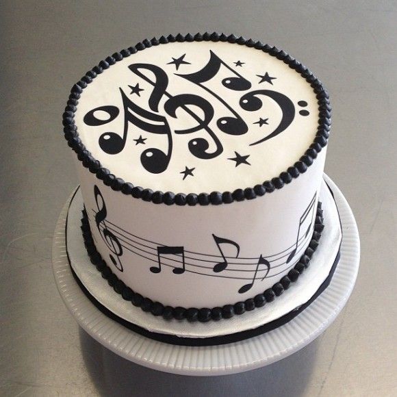 Music Birthday Cake