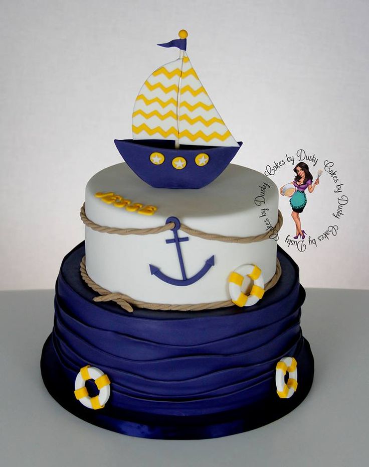 Navy Blue Baby Shower Cake Navy Blue Baby Shower Cake