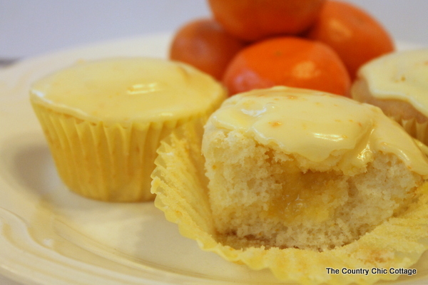 Orange Cream Filled Cupcakes Recipe