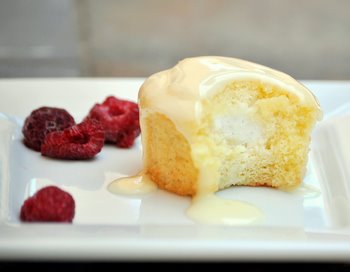 Orange Creamsicle Cream Filled Cupcakes