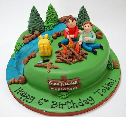 Outdoor Explorer Birthday Cake