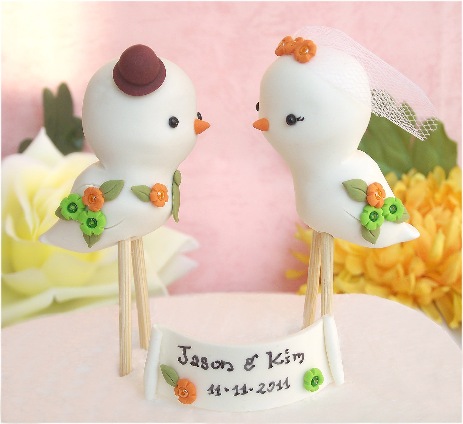 Personal Wedding Cake Toppers