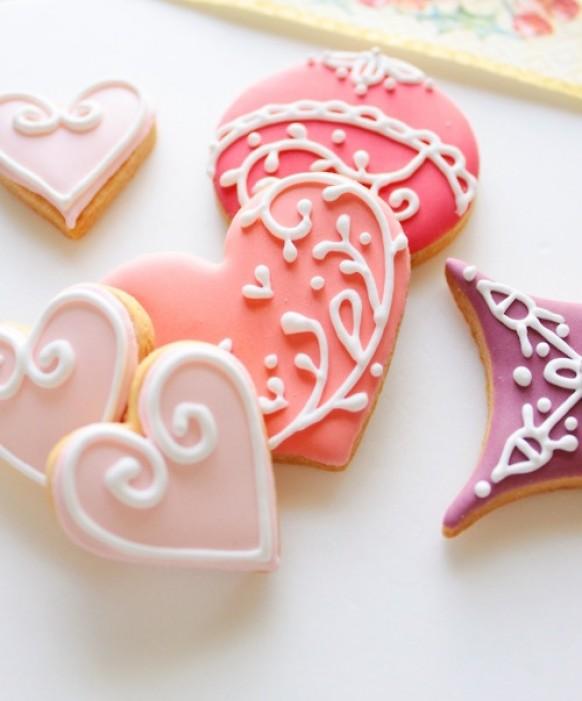 Pinterest Heart Cookies