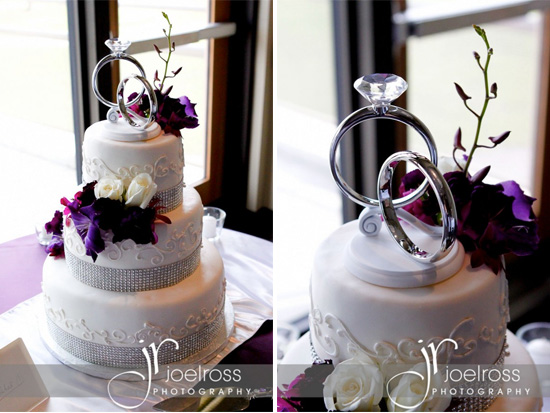 Plum and Silver Wedding