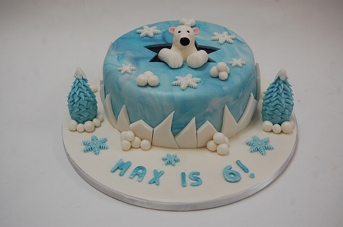 Polar Bear Cake