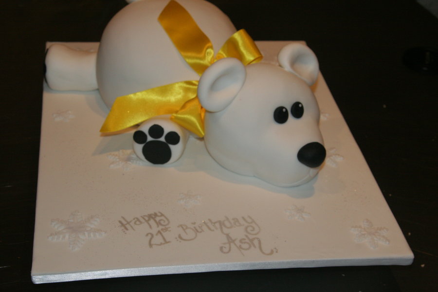 Polar Bear Cake