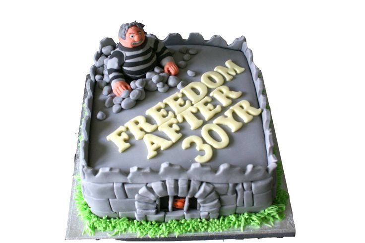 Prison Officer Retirement Cake