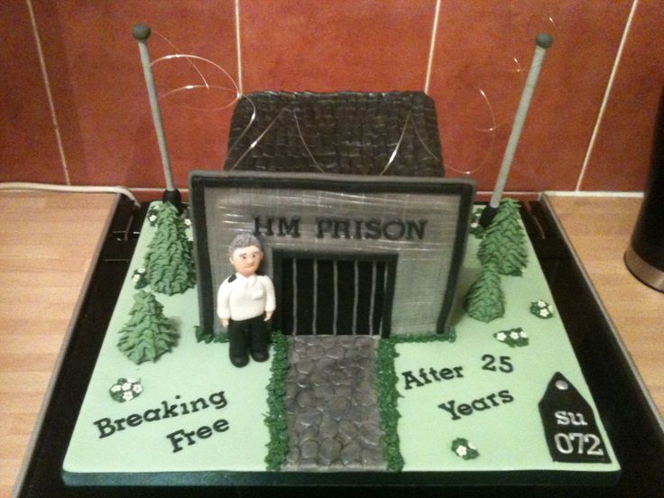 Prison Officer Retirement Cake