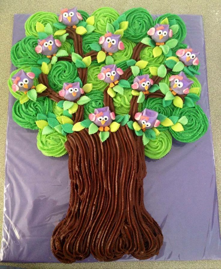 9 Hunting Pull Apart Cupcake Cakes Photo - Pull Apart Cupcake Cake, Deer Head Cupcake Pull Apart