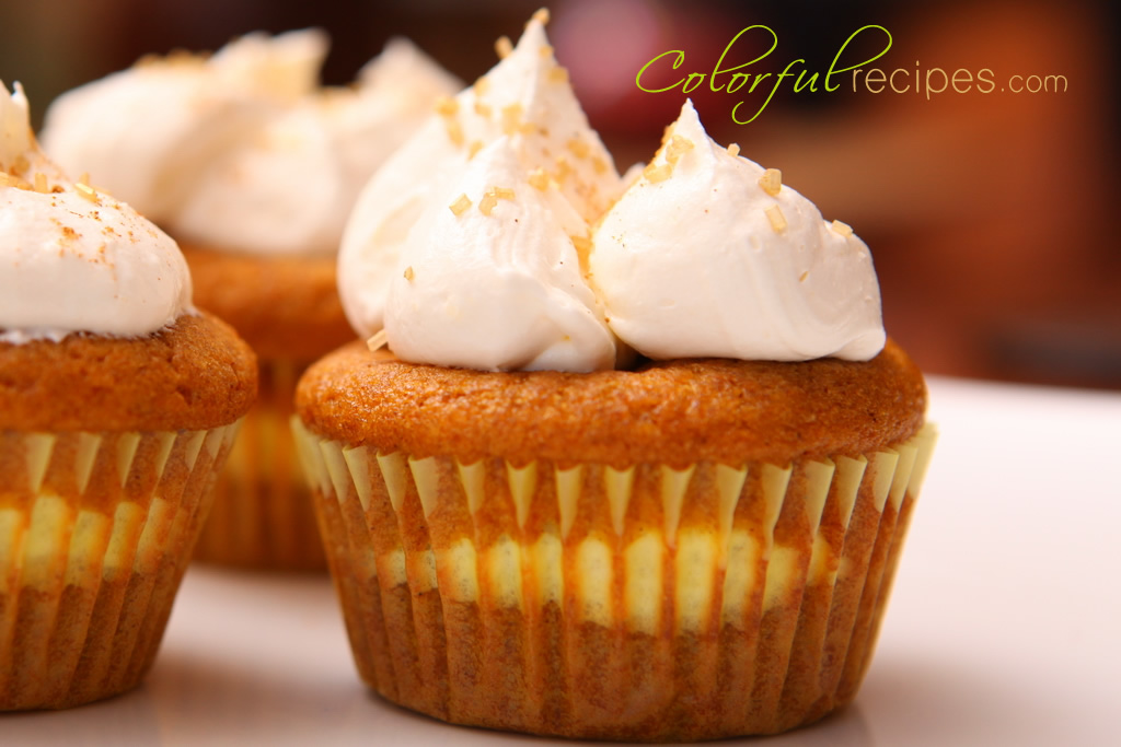 Pumpkin Cheesecake Cupcakes Recipe