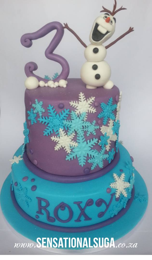 Purple Birthday Cake Frozen