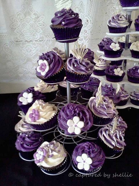 Purple Cupcake Ideas