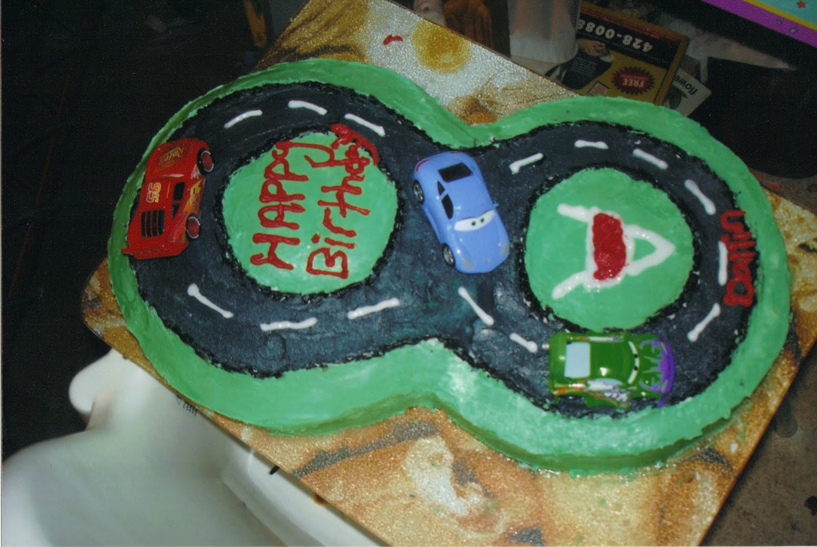 Race Track Cake