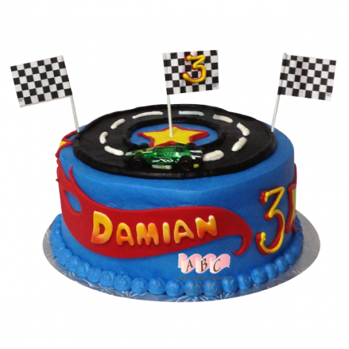 Racing Birthday Cake Racing Birthday Cake