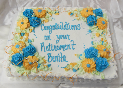 Retirement Cake Retirement Cake