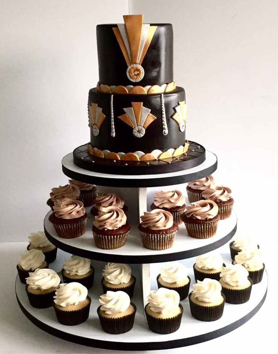 Roaring 20s Cake