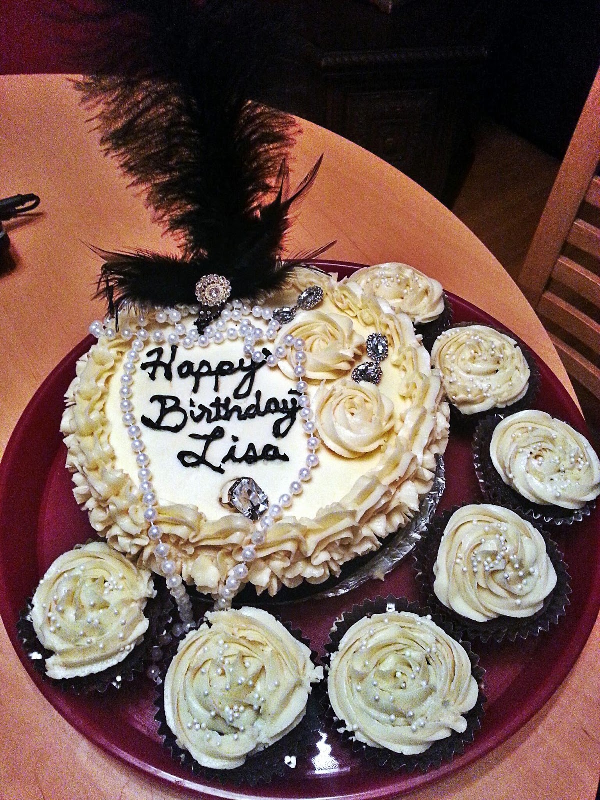 Roaring 20s Themed Birthday Cakes