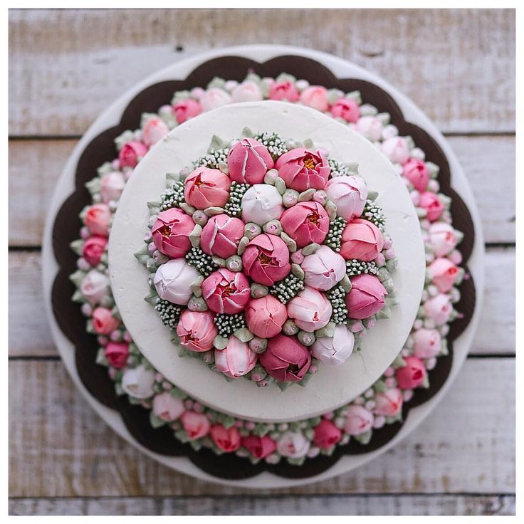 Russian Tulip Flower Cake Decorating Tips
