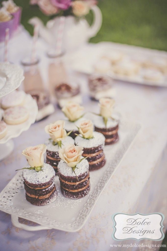 Shabby Chic Bridal Shower Cake