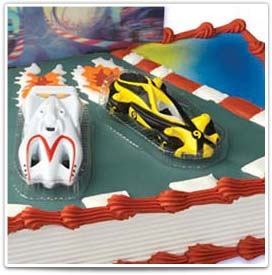 Speed Racer Birthday Cake