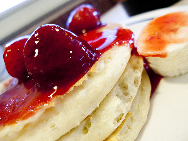 Strawberry and Banana Pancakes Ihop