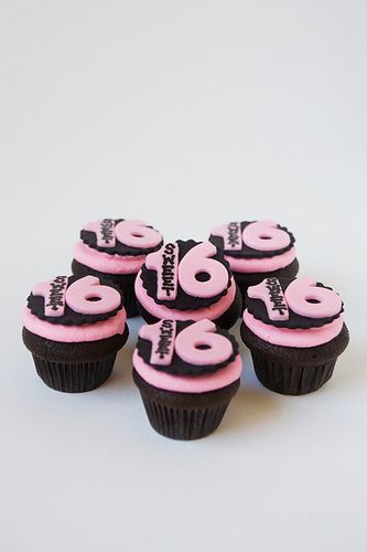 Sweet 16 Cupcake Ideas