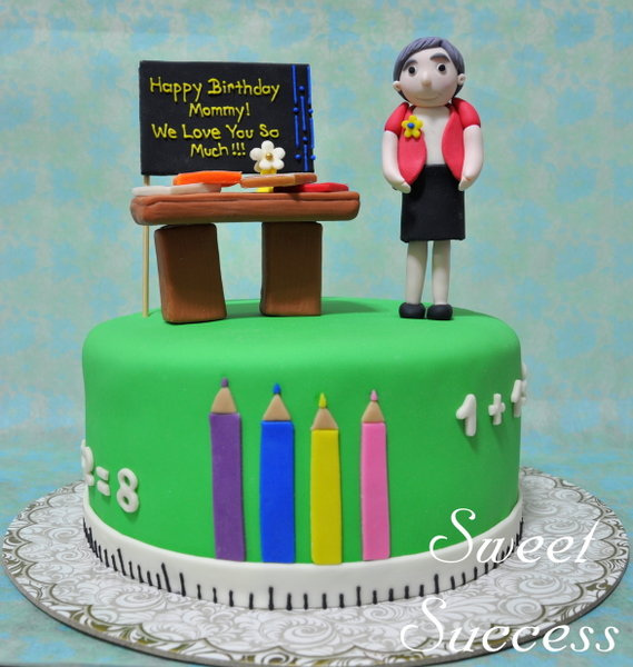 Teacher Birthday Cakes Idea