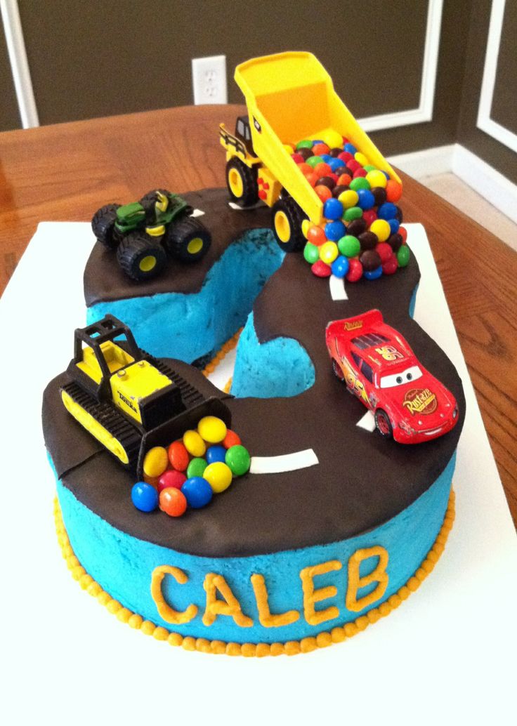 Tractor Truck Birthday Cakes