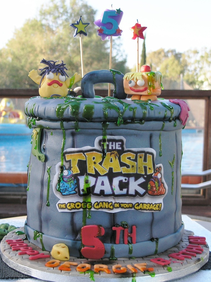 Trash Pack Birthday Cake