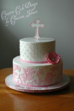 Two Tier Buttercream Birthday Cake Two Tier Buttercream Birthday Cake